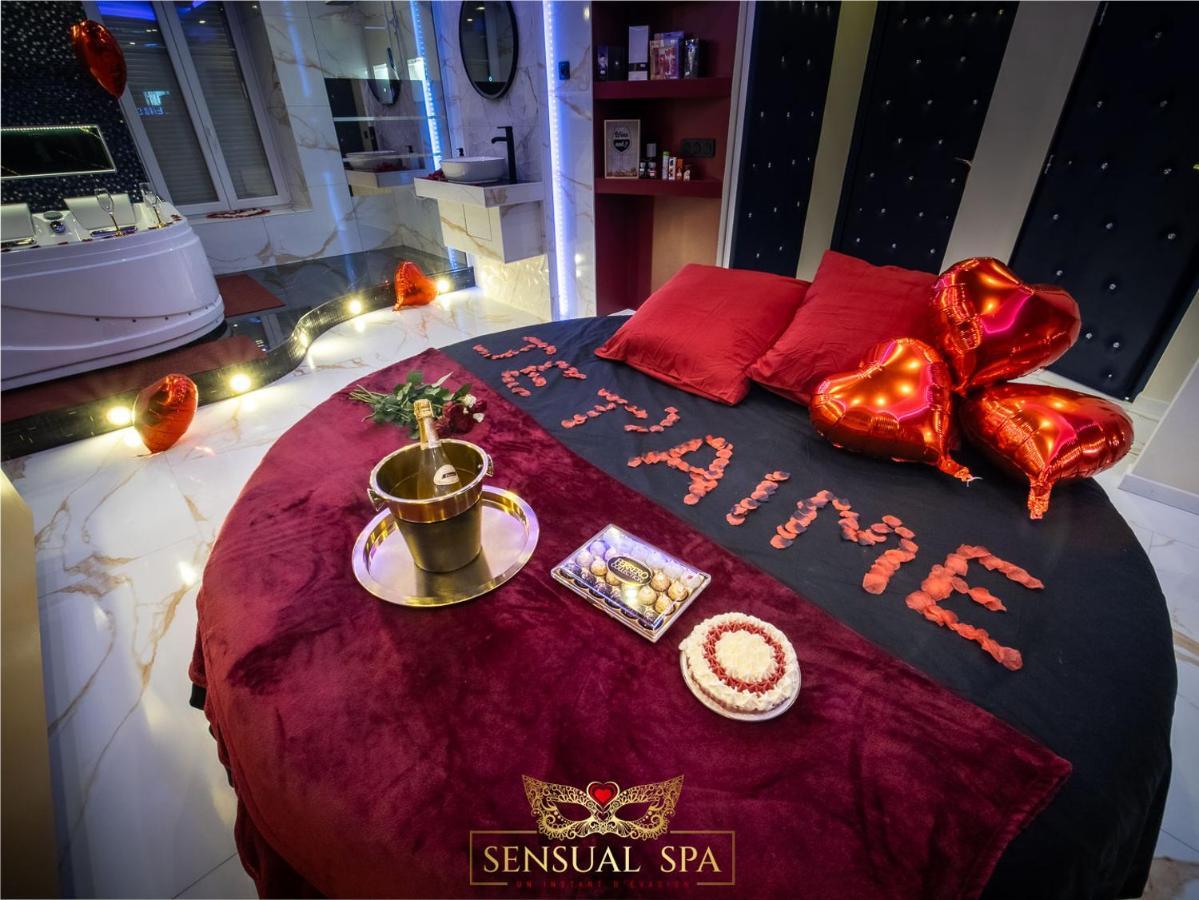 Sensual Spa- Love Room Jacuzzi Hammam Terrasse Nancy Exterior photo