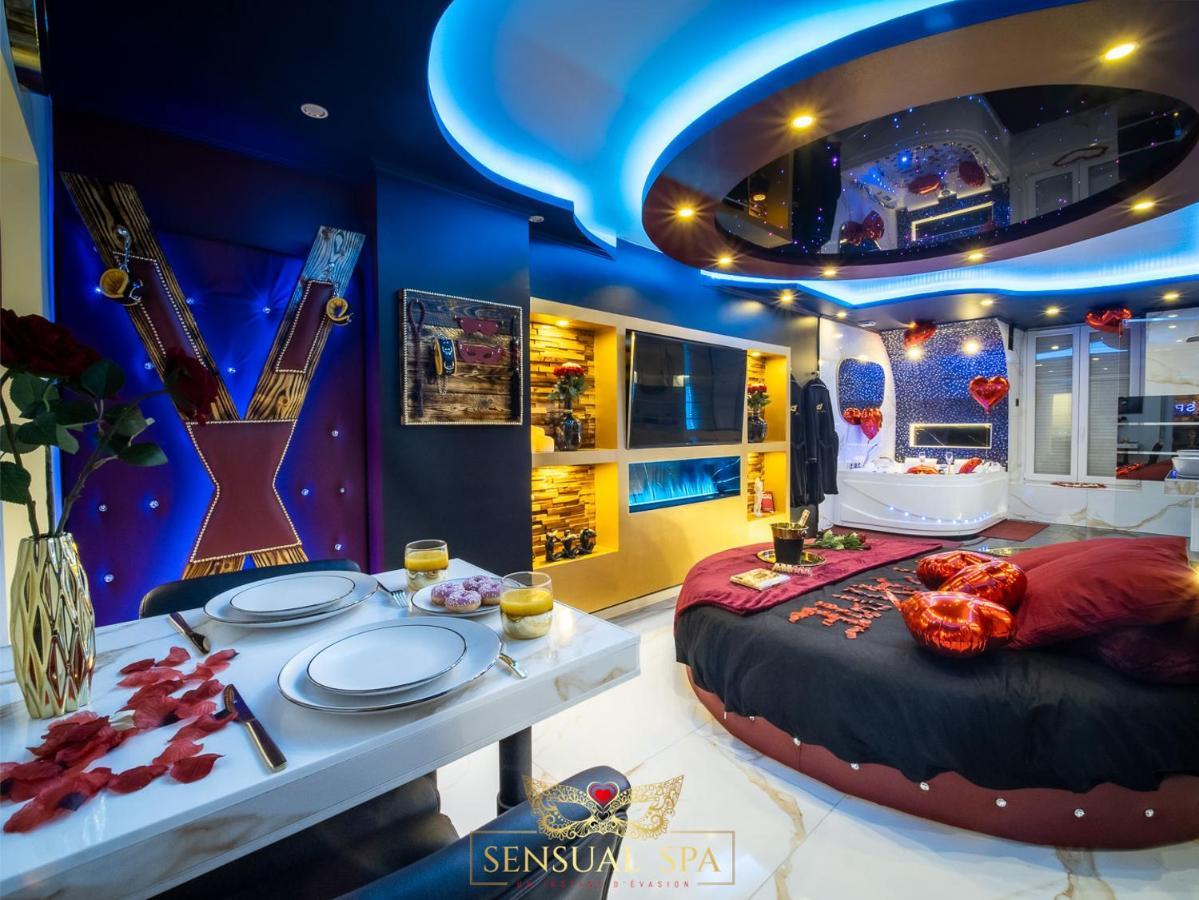 Sensual Spa- Love Room Jacuzzi Hammam Terrasse Nancy Exterior photo