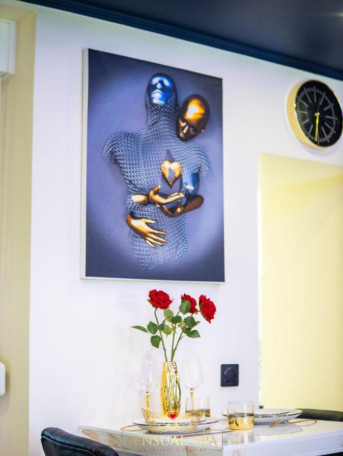 Sensual Spa- Love Room Jacuzzi Hammam Terrasse Nancy Exterior photo