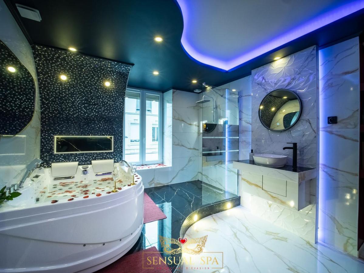 Sensual Spa- Love Room Jacuzzi Hammam Terrasse Nancy Exterior photo