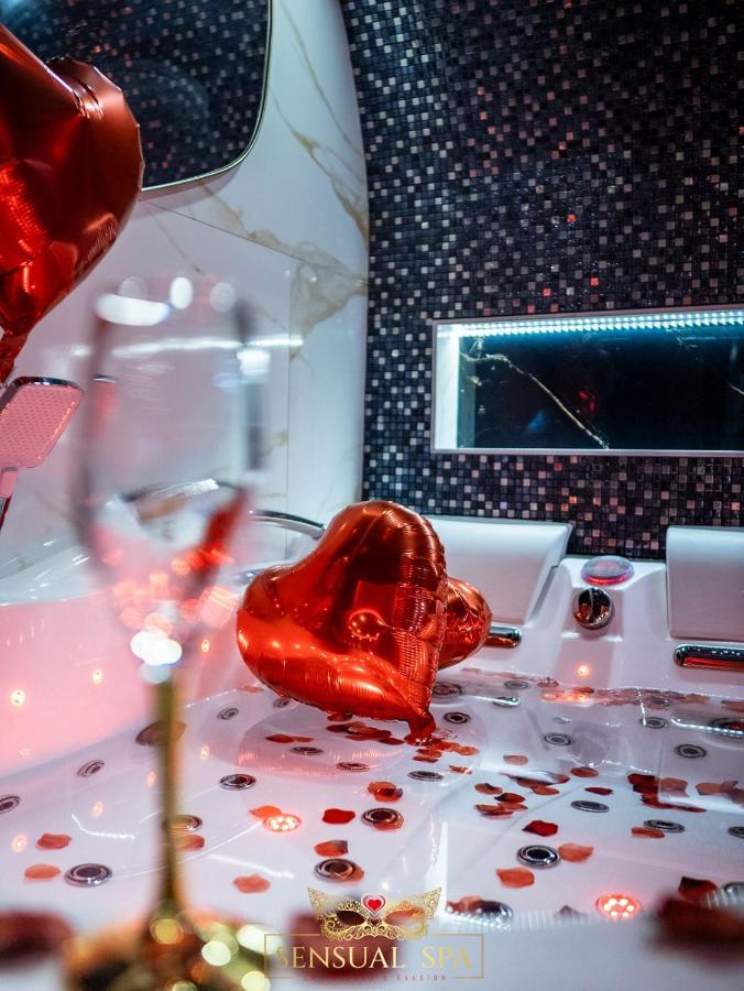 Sensual Spa- Love Room Jacuzzi Hammam Terrasse Nancy Exterior photo