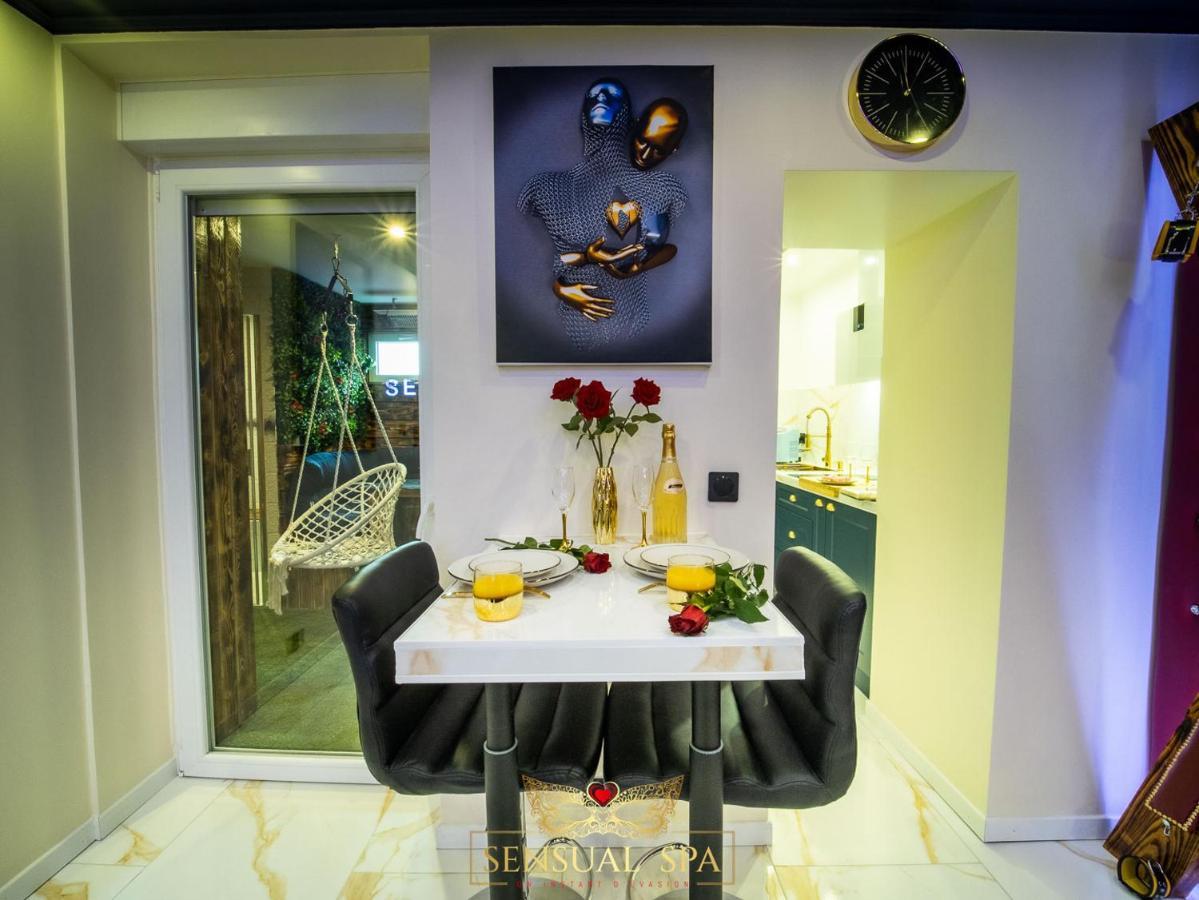 Sensual Spa- Love Room Jacuzzi Hammam Terrasse Nancy Exterior photo