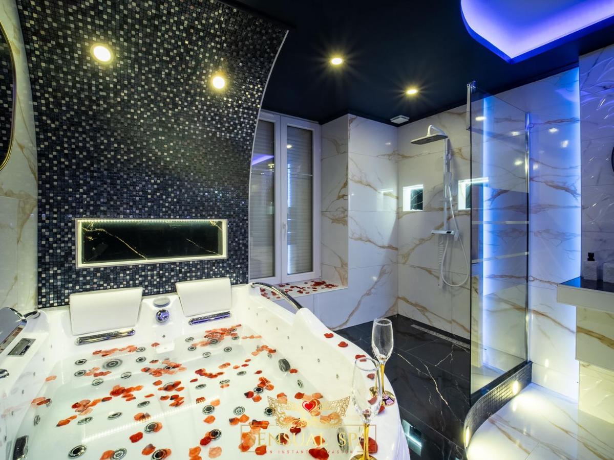 Sensual Spa- Love Room Jacuzzi Hammam Terrasse Nancy Exterior photo